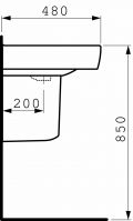 Laufen LAUFEN PRO 55 x 48 cm